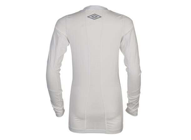 UMBRO Vulcan Underw Top jr Hvit 140 Teknisk kompresjonstrøye i klubbfarger 